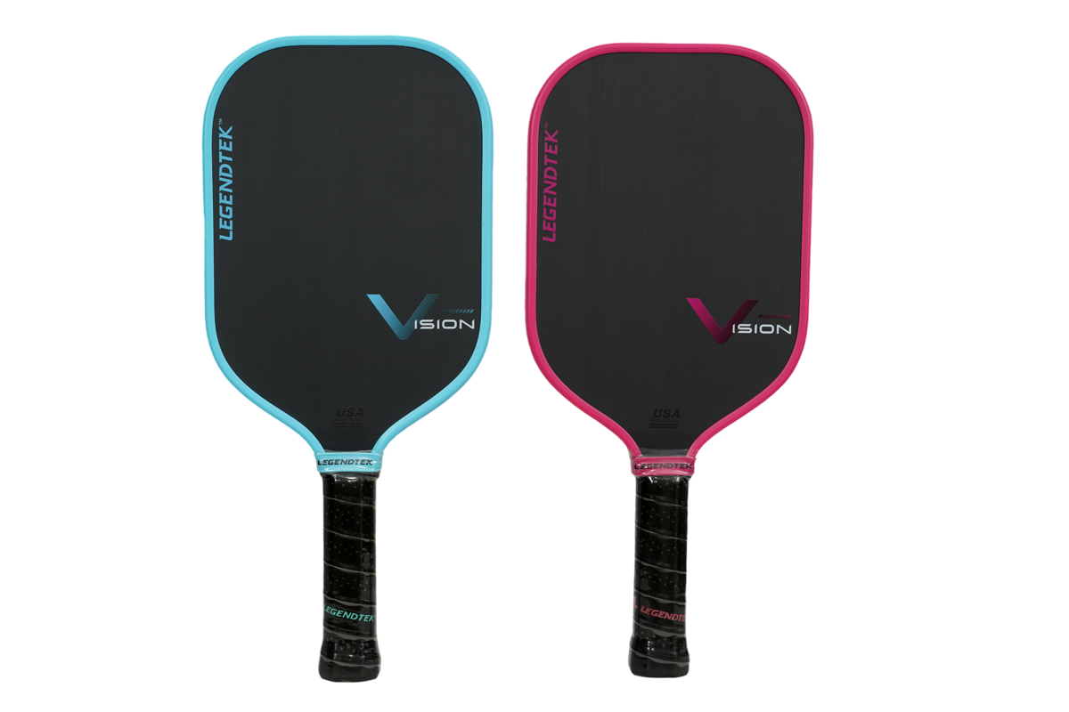 Vision blue and pink paddles